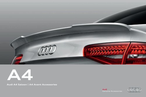 download Audi A4 Saloon Avant Estate workshop manual