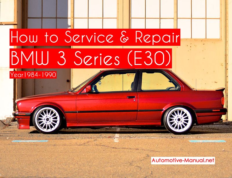 download BMW 3 E30 workshop manual