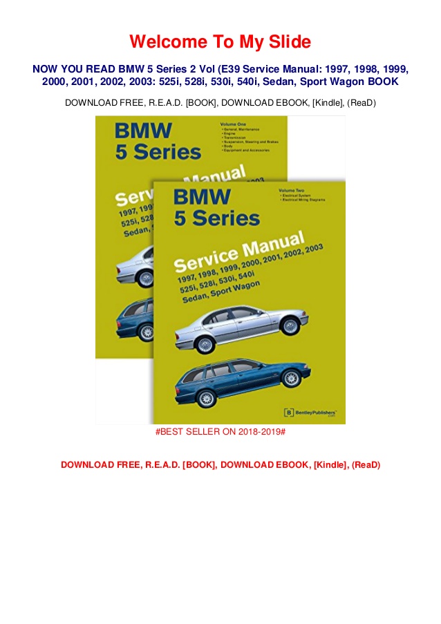 download BMW 525i workshop manual