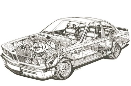 download BMW 635CSI M6 workshop manual