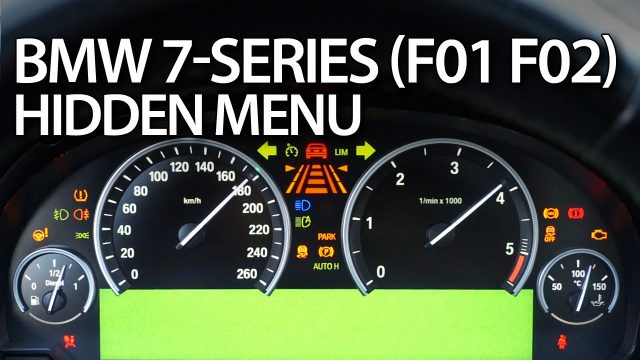download BMW 7 Series F01 workshop manual