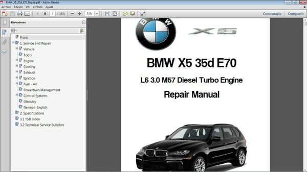 download Bmw X5 E70 workshop manual