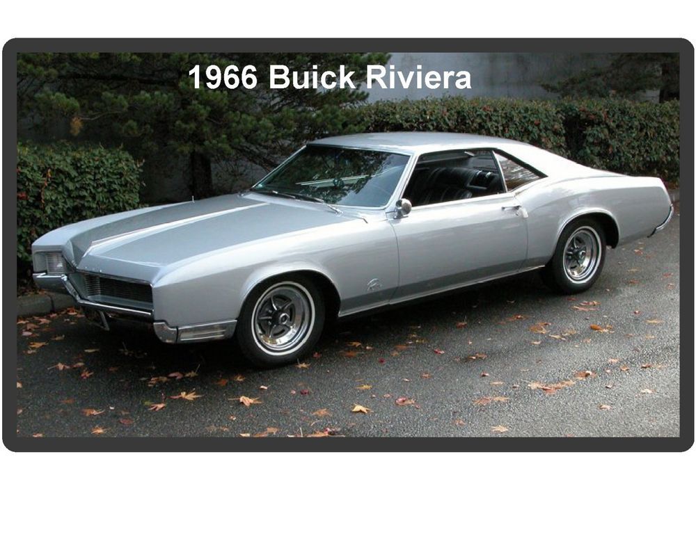 download Buick Riviera workshop manual