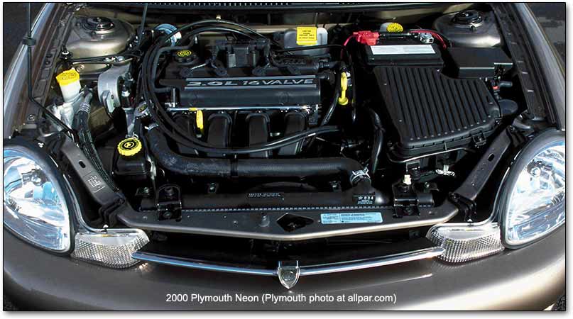 download CHRYSLER DODGE NEON workshop manual