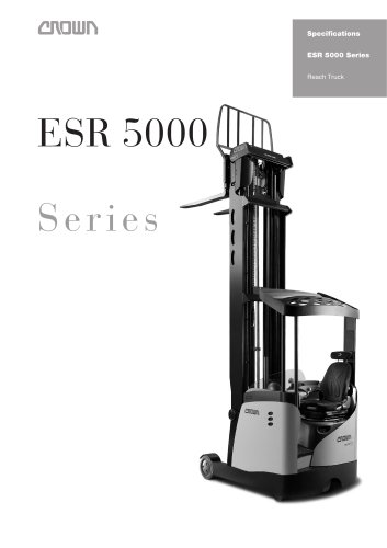 download CROWN Lift Truck ESR4000 able workshop manual