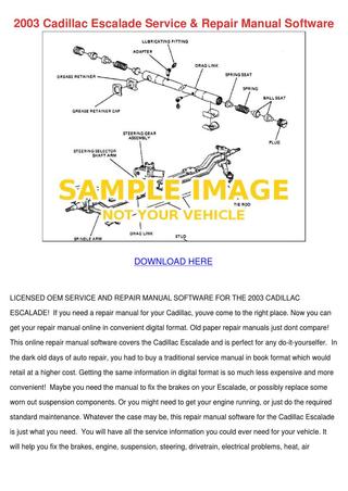 download Cadillac master parts huge mega pack workshop manual