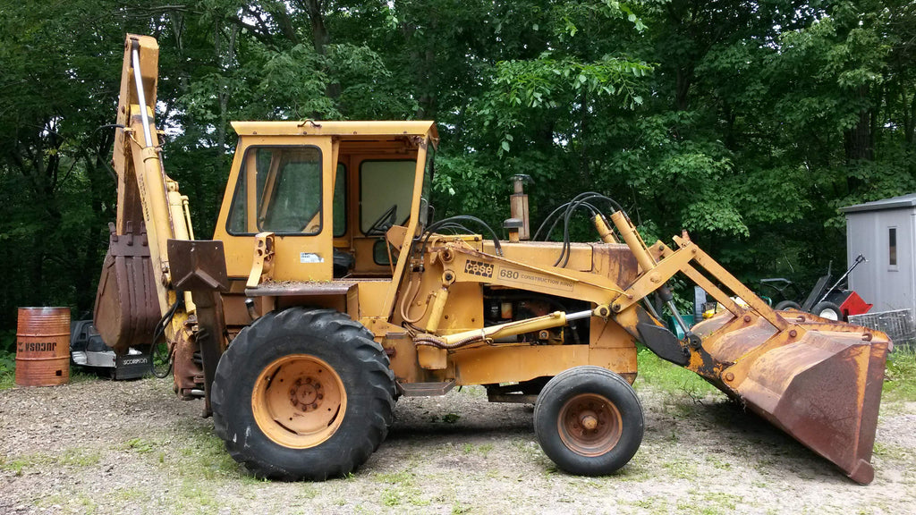 download Case 680CK E BACKHOE Loader able workshop manual