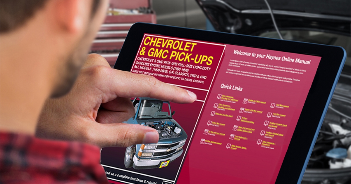 download Chevrolet K1500 workshop manual