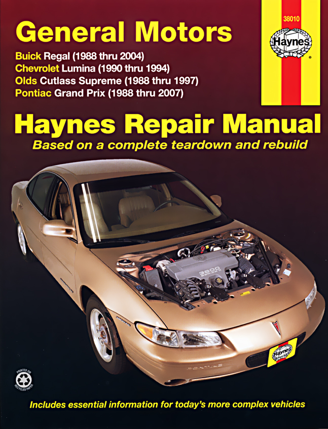 download Chevrolet Lumina workshop manual