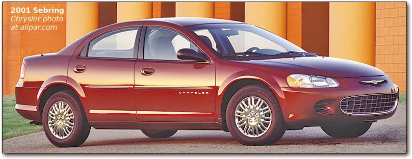 download Chrysler Dodge JR Sebring Stratus Sedan Sebring Convertible workshop manual