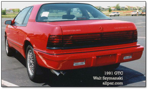 download Chrysler Lebaron workshop manual