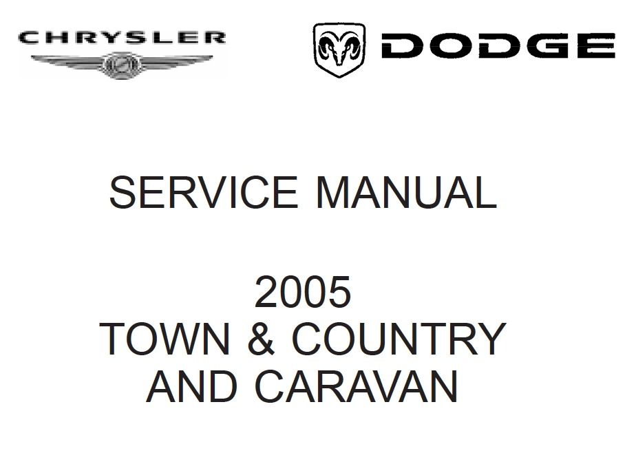 download Chrysler RS RG Town Country Caravan Voyager workshop manual