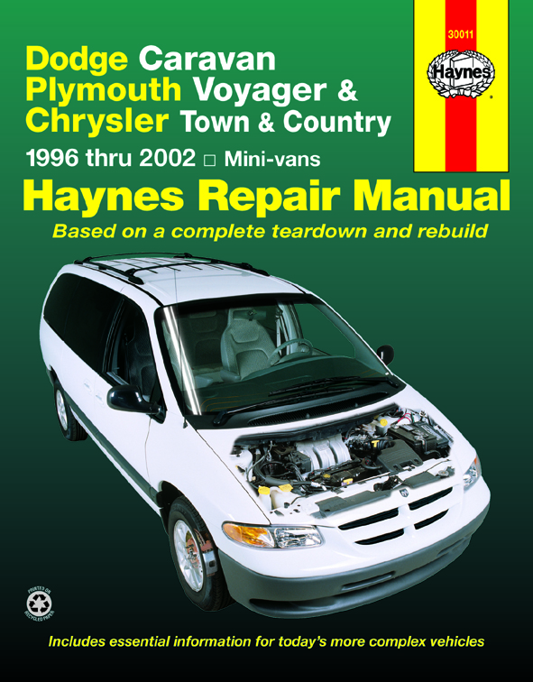 download Chrysler RS RG Town Country Caravan Voyager workshop manual