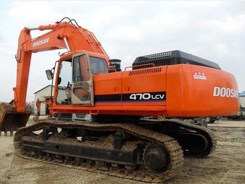 download DAEWOO DOOSAN SOLAR 470LC V TRACK Excavator able workshop manual