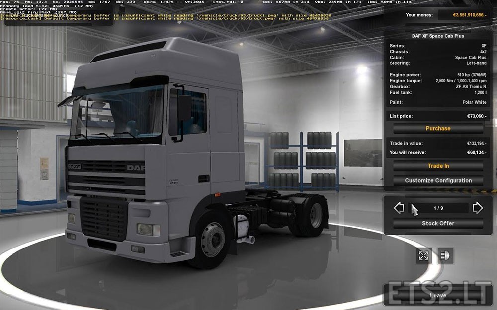 download DAF 95XF workshop manual