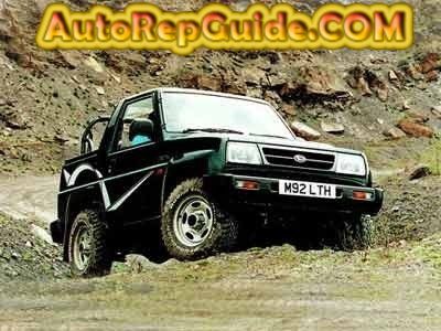 download Daihatsu Feroza Sportrak Rocky F300 workshop manual