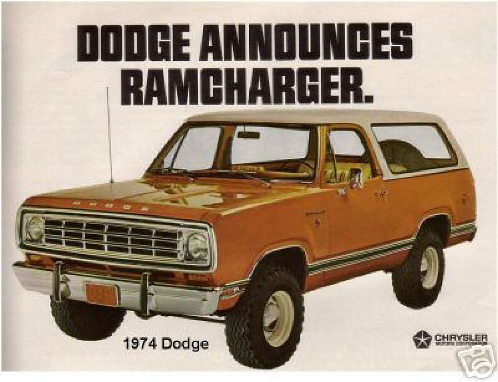 download Dodge Ramcharger workshop manual