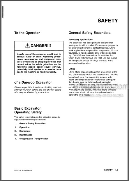 download Doosan SOLAR 220LC V Excavator Hydraulic Schematics able workshop manual