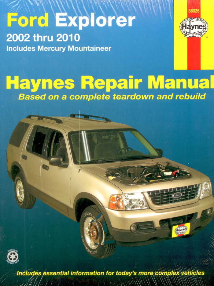 download FORD EXPLORER OEM diy workshop manual