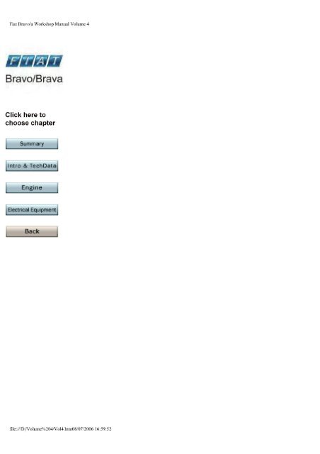 download Fiat Bravo Brava 4 cyl workshop manual