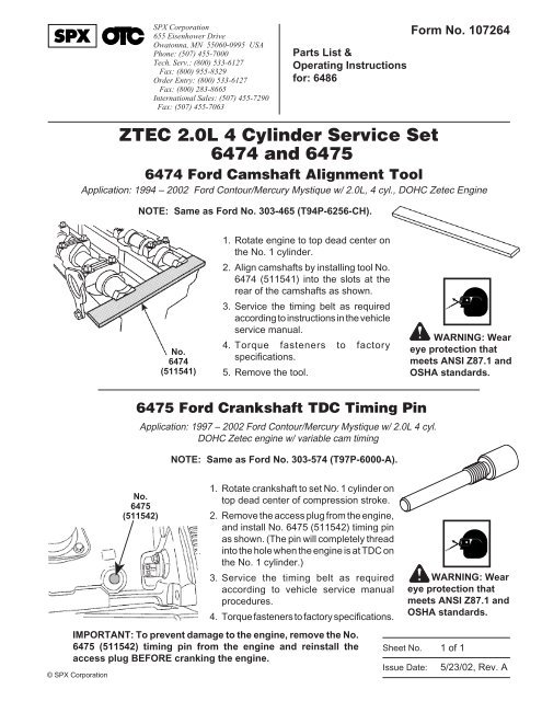download Ford Contour workshop manual