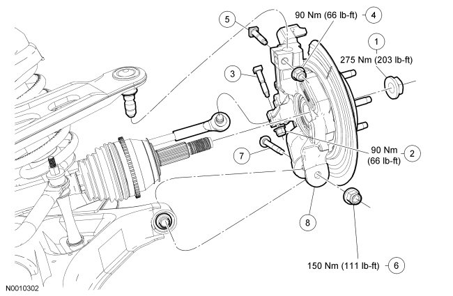 download Ford Exp REAR AXLE NOISE workshop manual