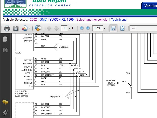 download GMC Yukon XL 1500 workshop manual