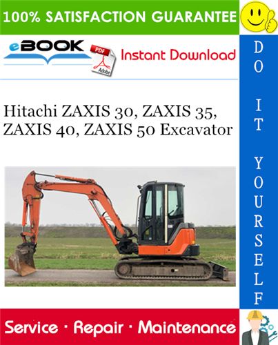 download HITACHI ZAXIS 30 35 40 50 Excavator able workshop manual