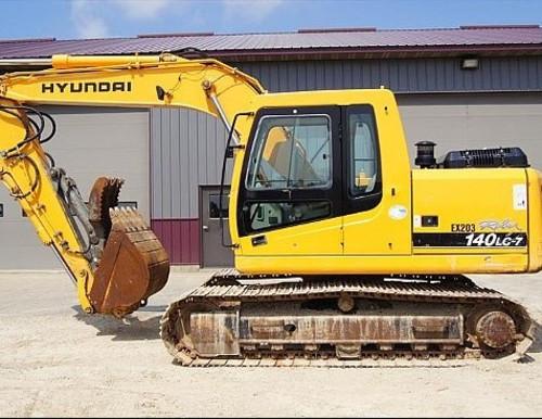download HYUNDAI R140LC 7 Crawler Excavator able workshop manual