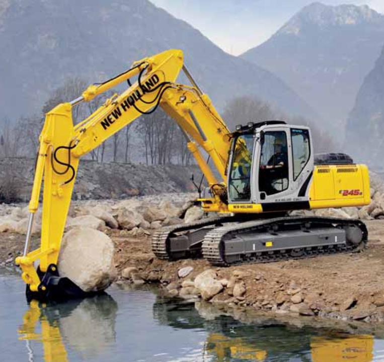 download Holland KOBELCO E245B Crawler Excavator able workshop manual