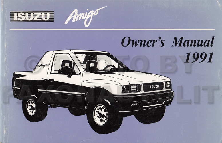 download ISUZU AMIGO workshop manual