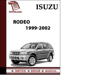 download ISUZU TROOPER 98 02 workshop manual