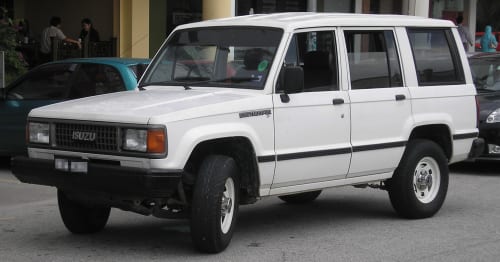 download ISUZU TROOPER UX workshop manual