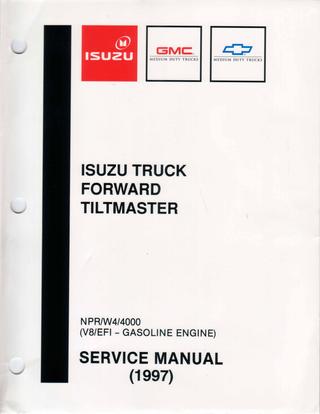 download Isuzu Commercial Truck Forward Tiltmaster Engine 20 workshop manual