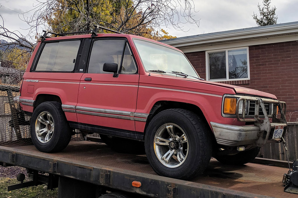 download Isuzu Trooper workshop manual