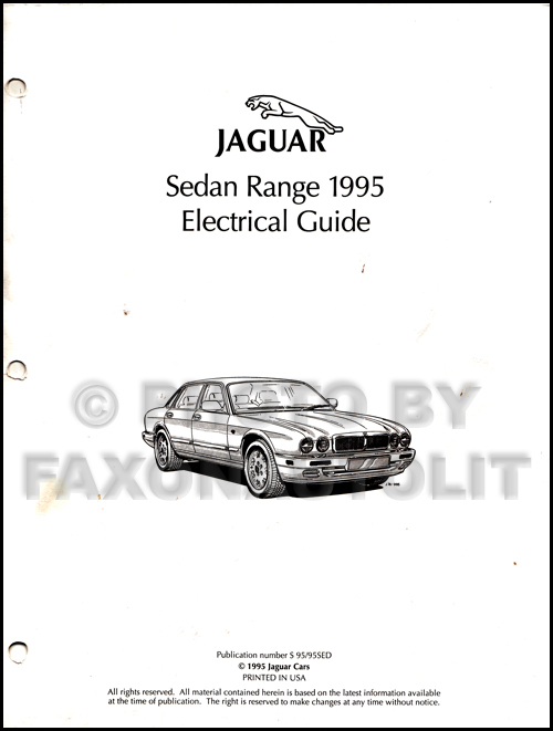download JAGUAR XJ6 X300 XJ12 workshop manual