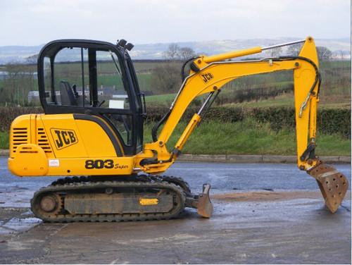 download JCB 802.7 Plus 802.7 Super Mini Excavator able workshop manual