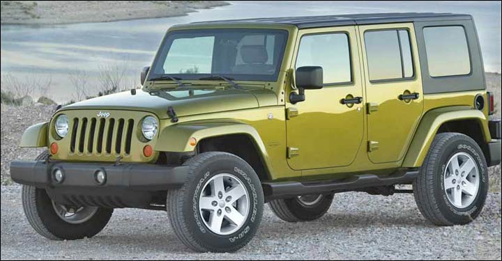 download JEEP WRANGLER BODY 07 to workshop manual