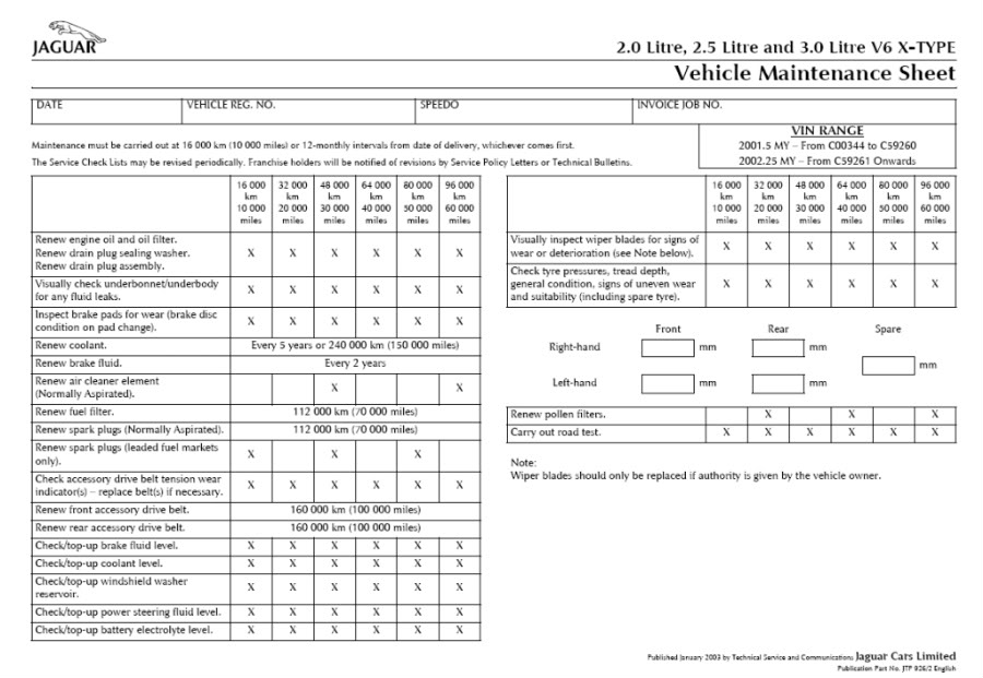 download Jaguar X Type workshop manual