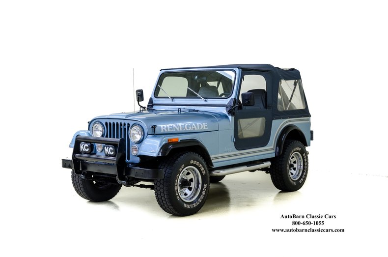 download Jeep CJ7 Renegade Sport workshop manual