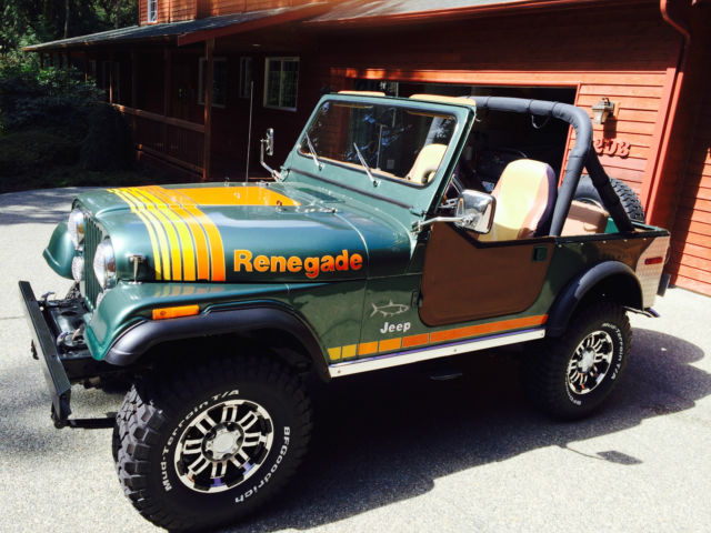 download Jeep CJ7 Renegade Sport workshop manual