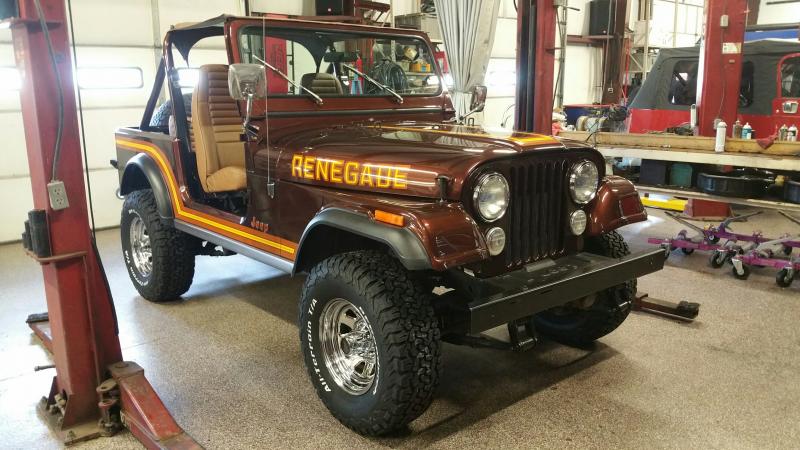 download Jeep CJ7 Renegade Sport workshop manual