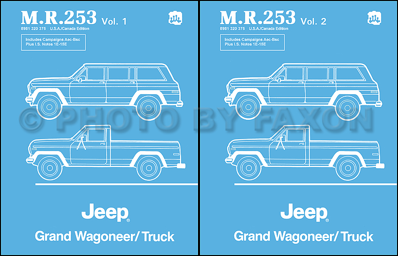 download Jeep Grand Wagoneer workshop manual