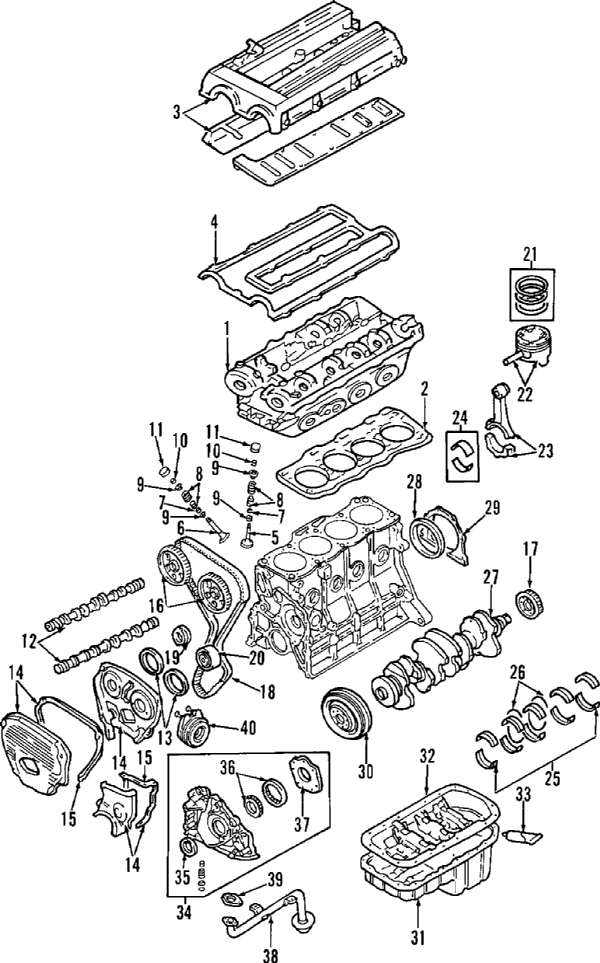 download KIA RONDO CARENS UN G 2.4 DOHC Engine workshop manual