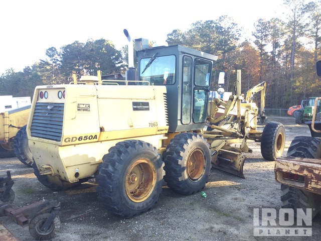 download Komatsu GD650A 2B Motor Grader able workshop manual