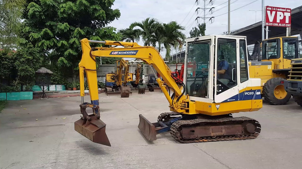 download Komatsu PC20 7 Operation Excavator able workshop manual