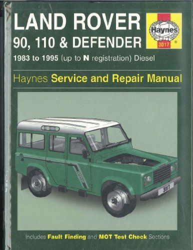 download Land Rover Defender 110 workshop manual