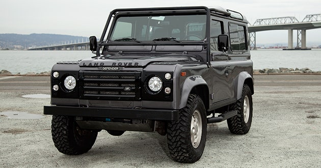 download Land Rover Defender Work workshop manual