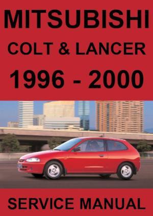 download MITSUBISHI COLT Lancer Manuals workshop manual