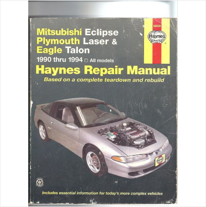 download MITSUBISHI LASER TALON workshop manual